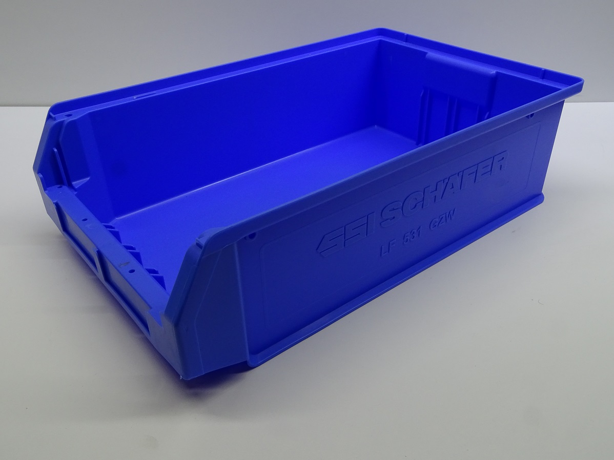 Sichtlagerkasten LF 531 von SSI Schäfer 500x312x145 mm NEU / 2.Wahl – Bild 2