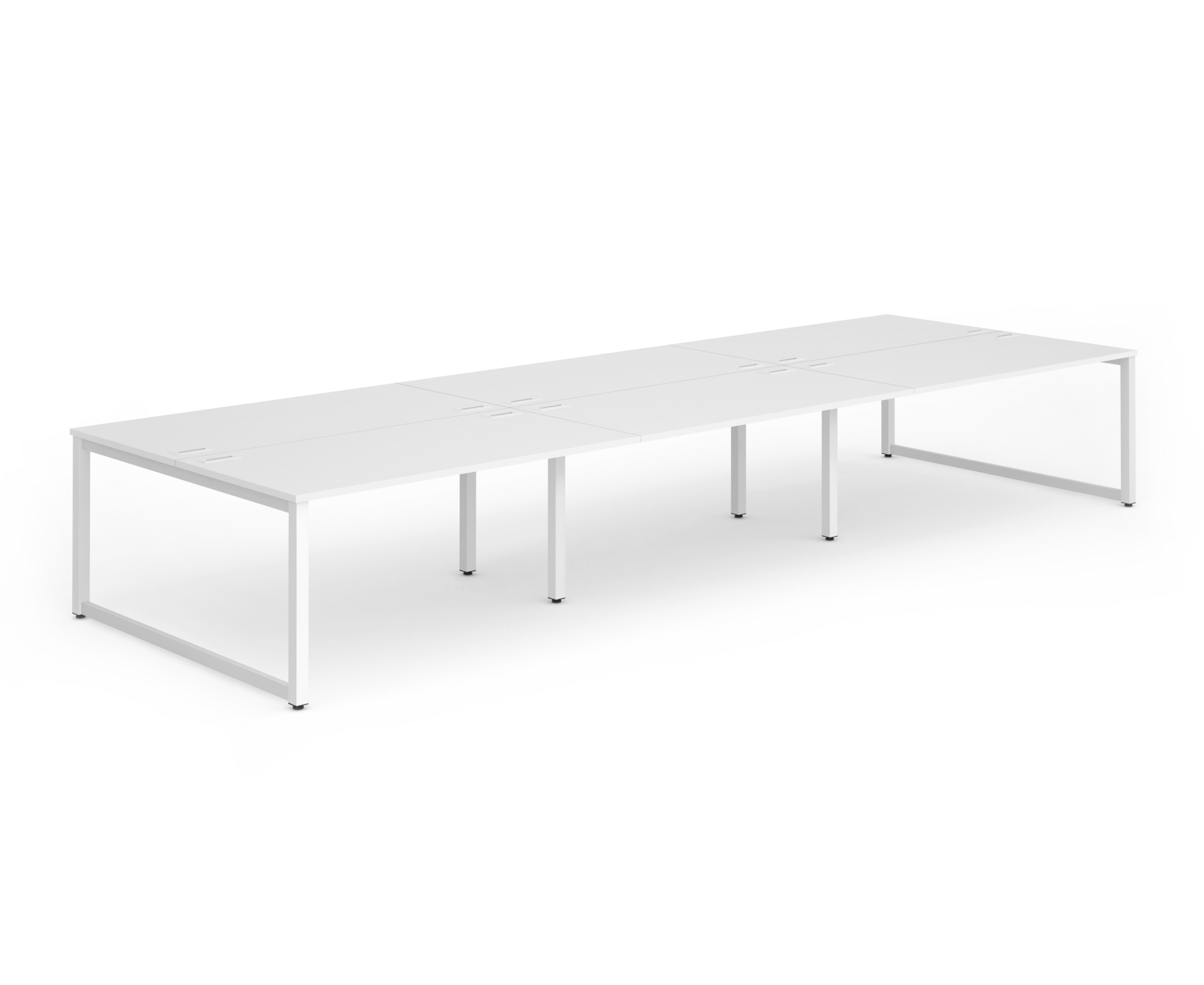 Team-Schreibtisch-System NEXT PLUS 730 x 5400 x 1600 mm – Bild 3