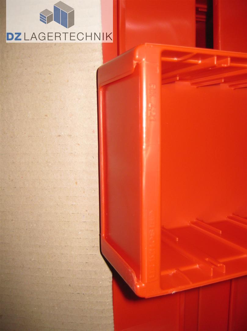 RK 421 Regalkasten in rot von SSI Schäfer 408x162x115 – Bild 2