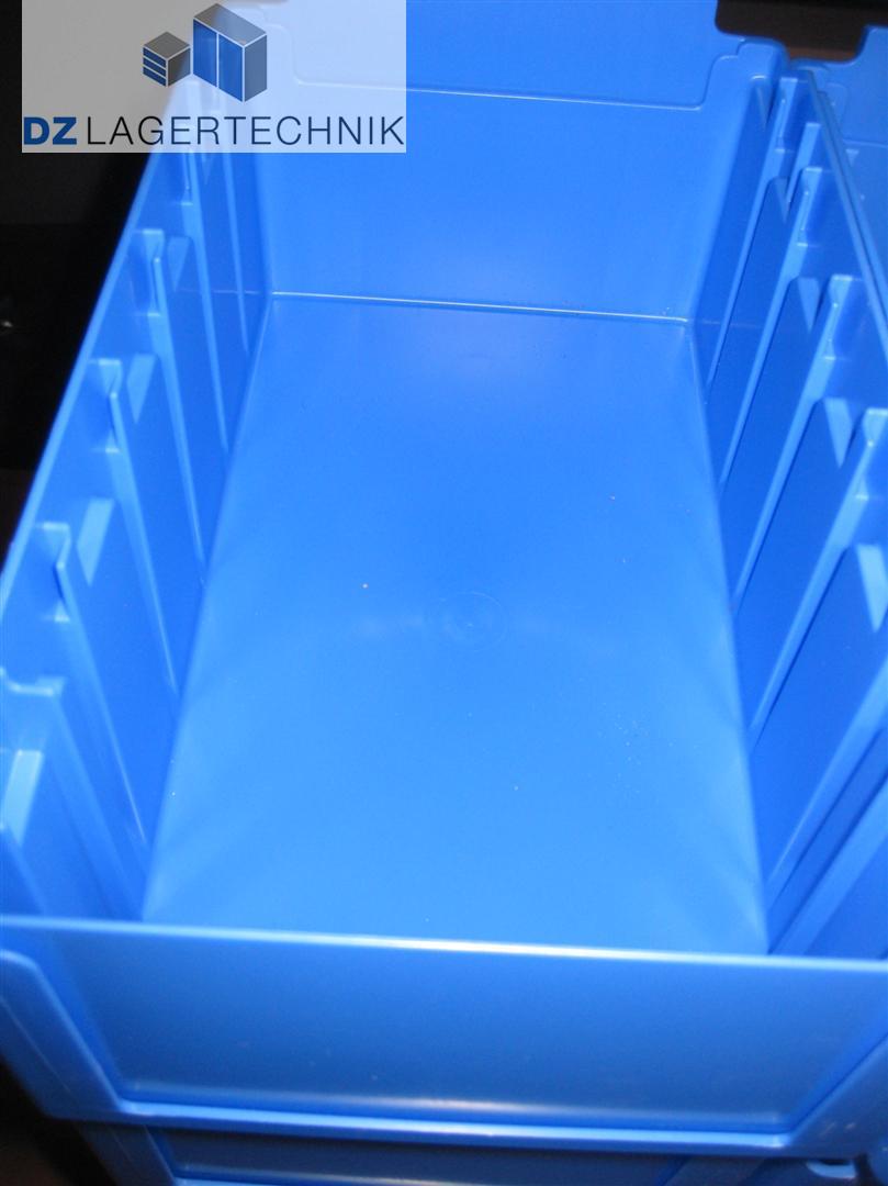 Regalkiste RK 321 in blau von SSI Schäfer 290x162x115 – Bild 3