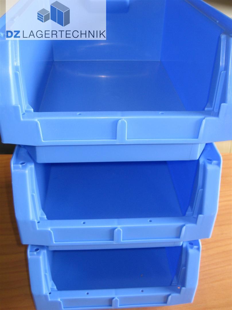 Sichtlagerkasten 14/7-2 in blau von SSI Schäfer 510x320x200 mm – Bild 2
