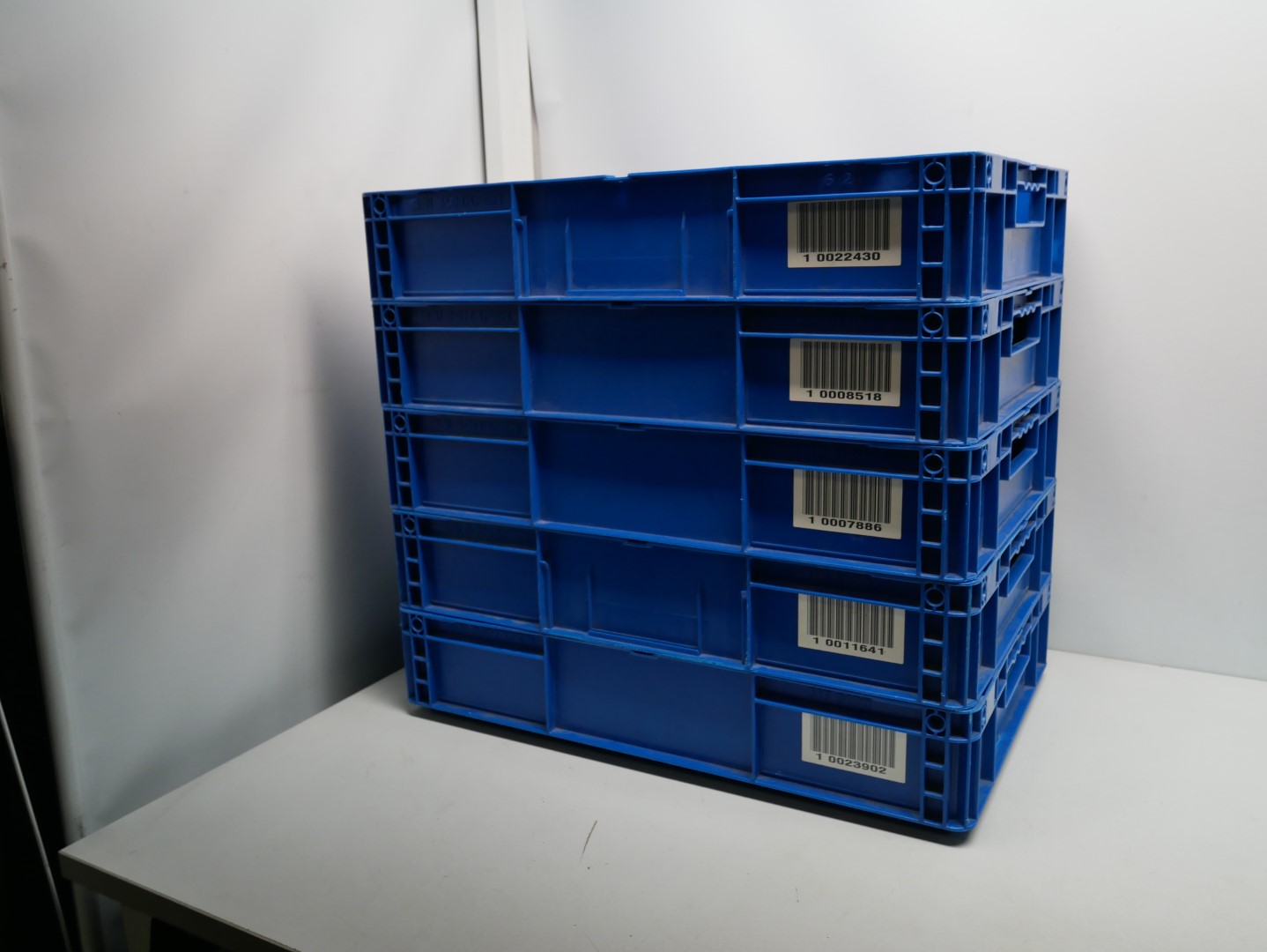 Lagerkasten MF 6120 in blau von SSI Schäfer 600x400x120 gebraucht – Bild 8