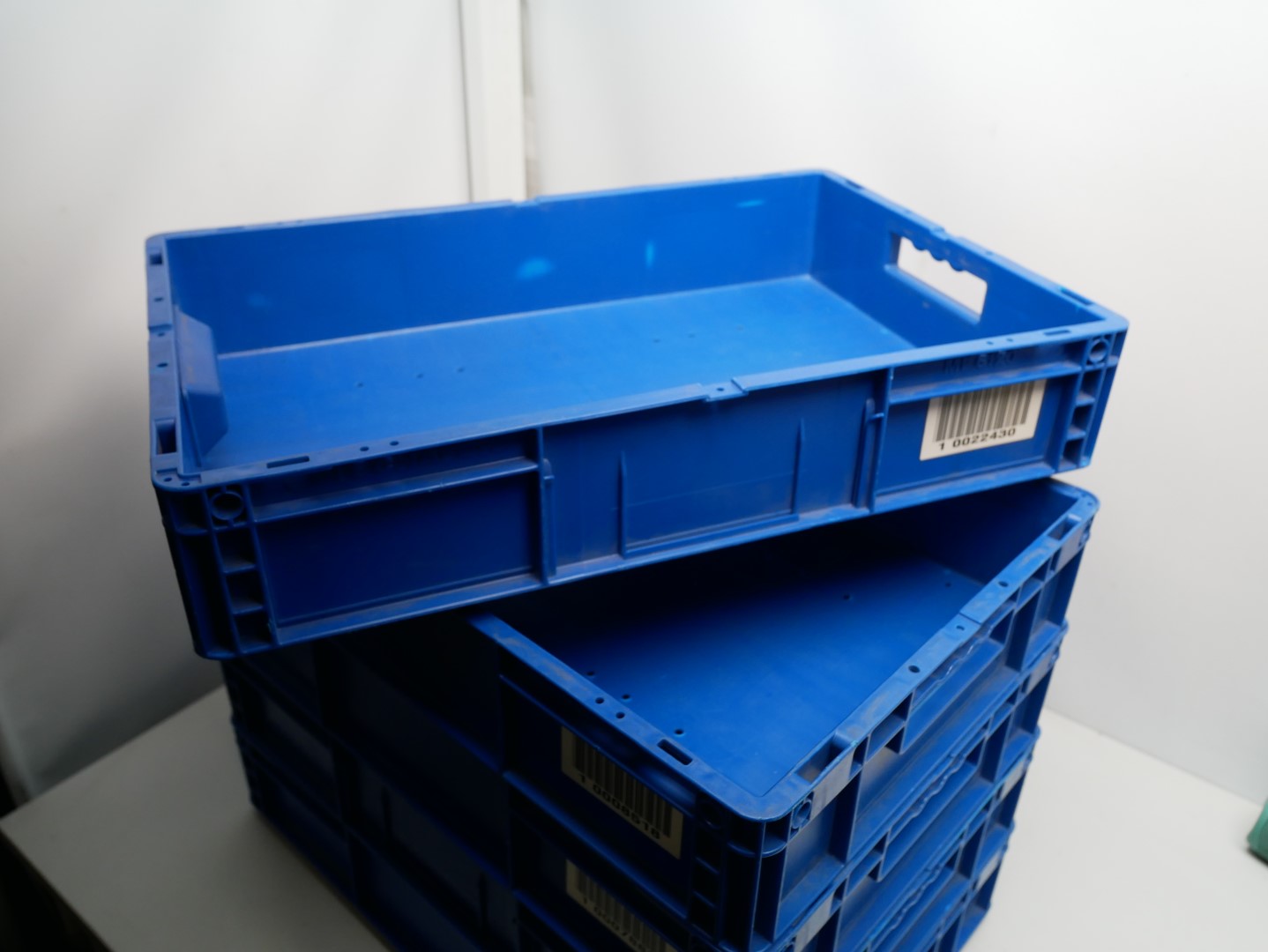 Lagerkasten MF 6120 in blau von SSI Schäfer 600x400x120 gebraucht – Bild 10