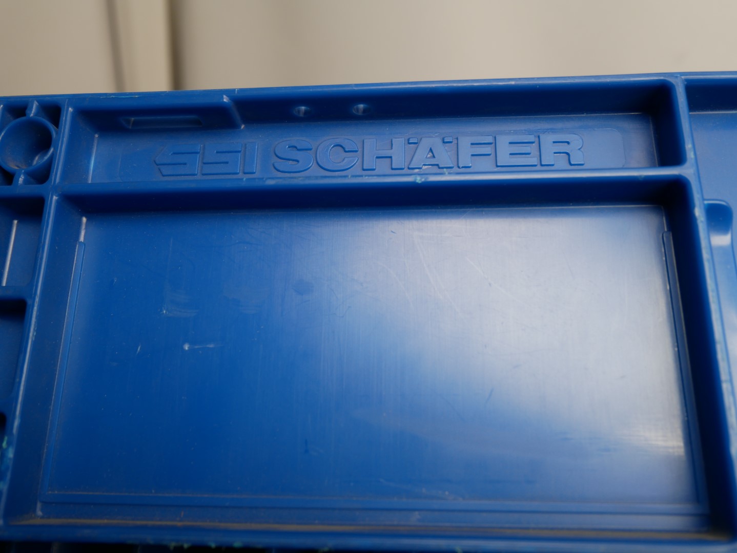 Lagerkasten MF 6120 in blau von SSI Schäfer 600x400x120 gebraucht – Bild 6