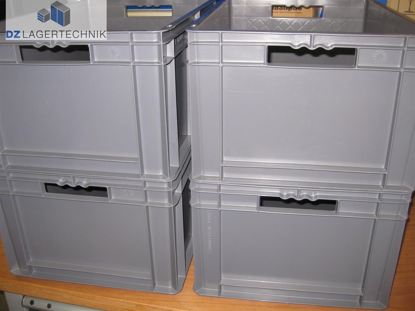 Lagerkasten EF 6280 in grau von SSI Schäfer 600x400x285 – Bild 4