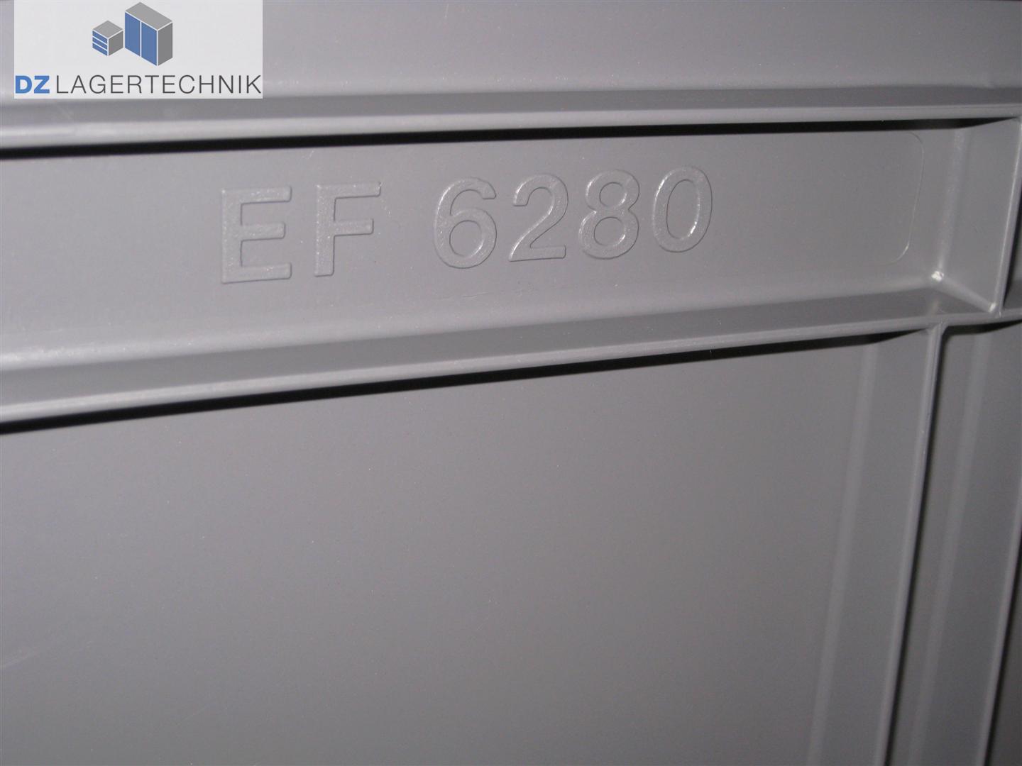 Lagerkasten EF 6280 in grau von SSI Schäfer 600x400x285 – Bild 6