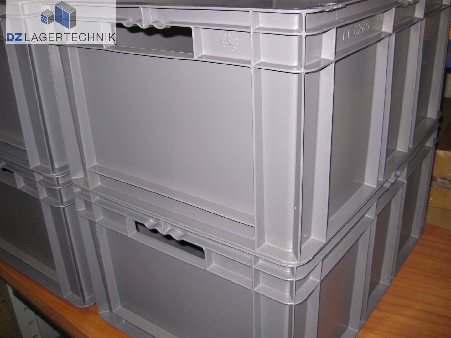 Lagerkasten EF 6280 in grau von SSI Schäfer 600x400x285 – Bild 3