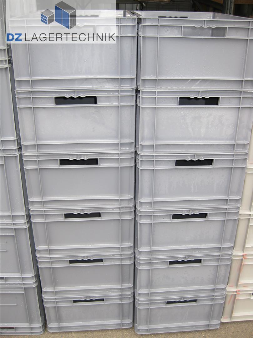 Lagerkiste EF 6240 in grau von SSI Schäfer 600x400x240 – Bild 4