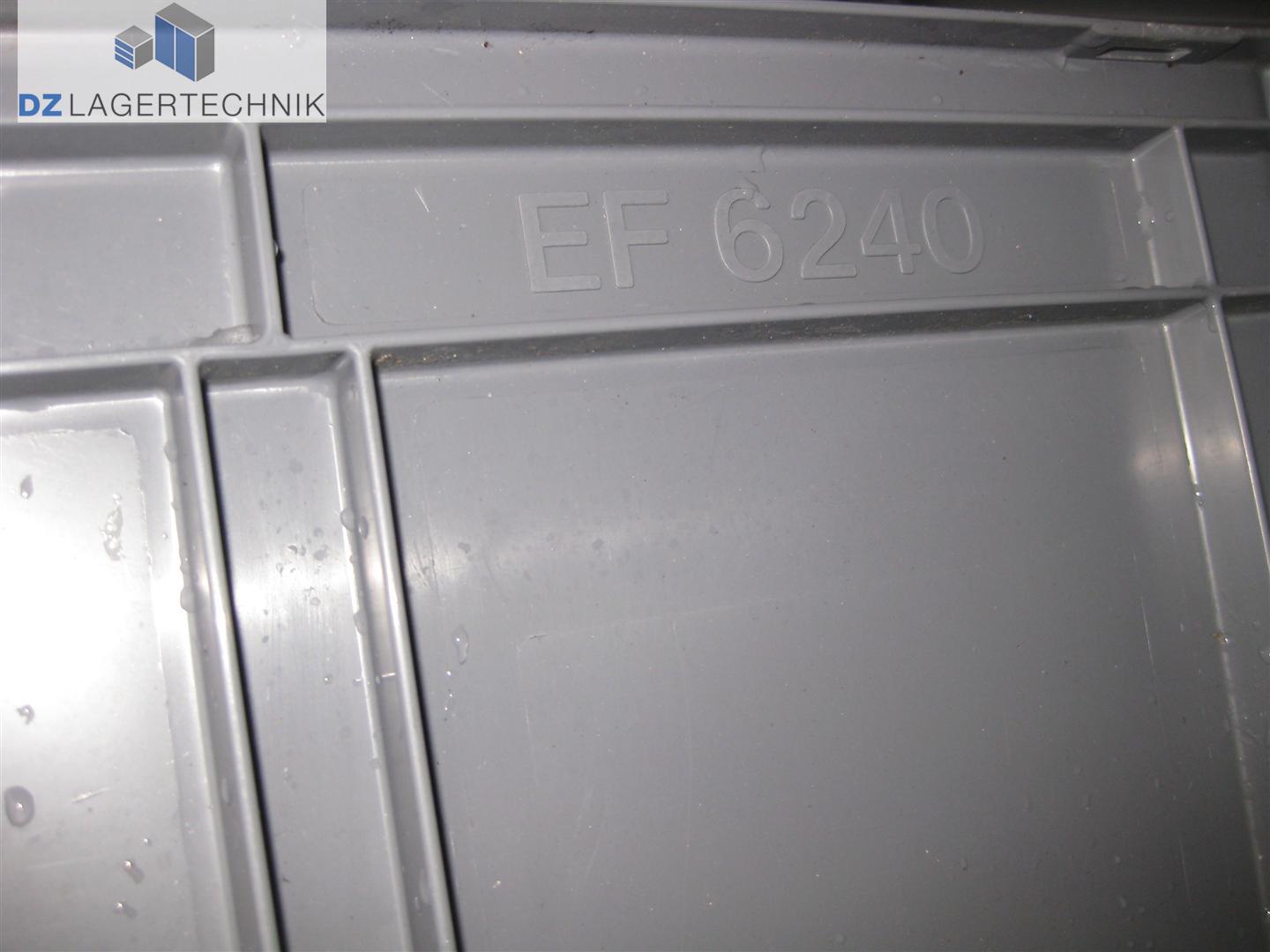 Lagerkiste EF 6240 in grau von SSI Schäfer 600x400x240 – Bild 2