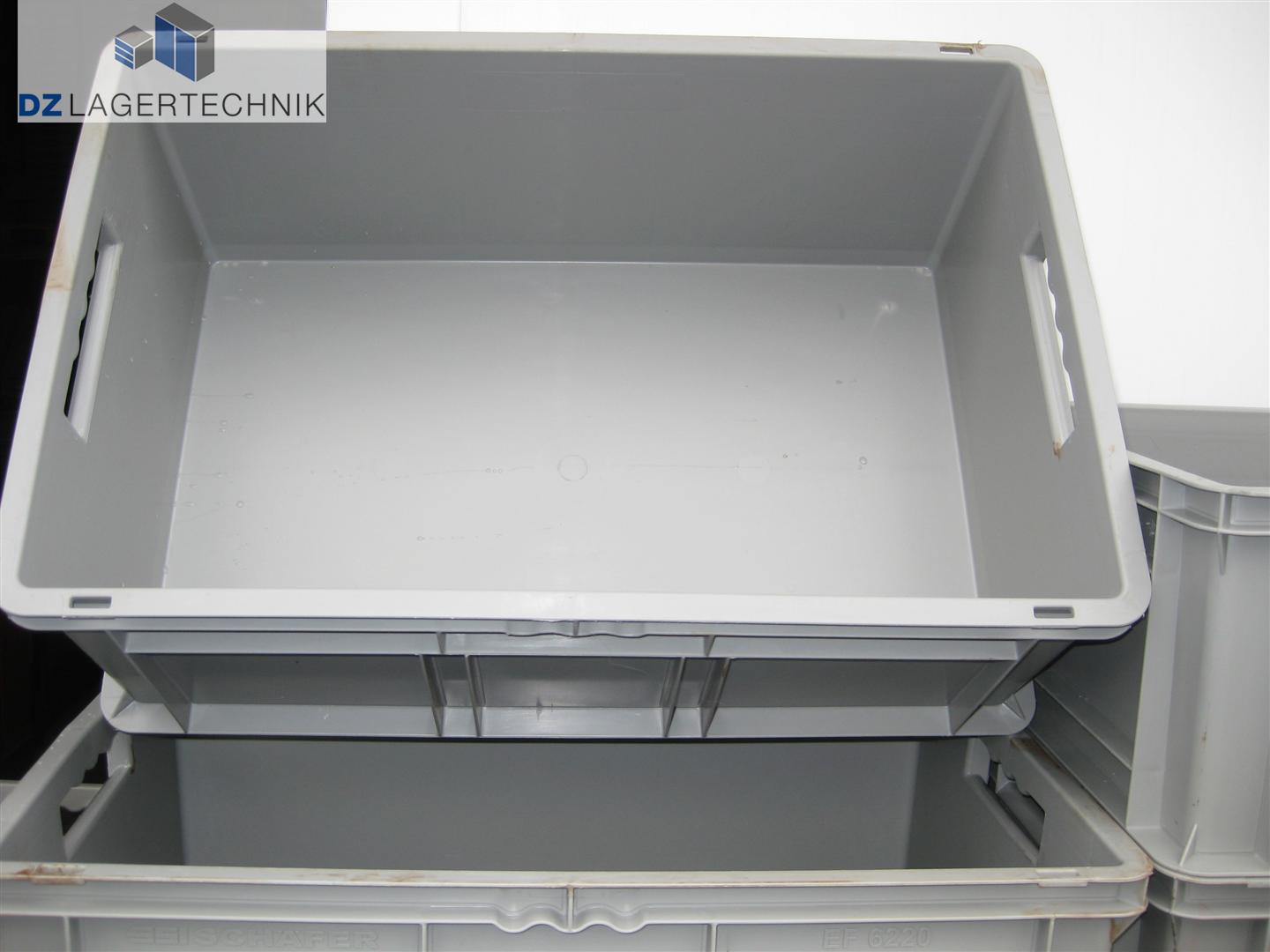 Kiste MF 6220 in grau von SSI Schäfer 600x400x220 mm – Bild 3