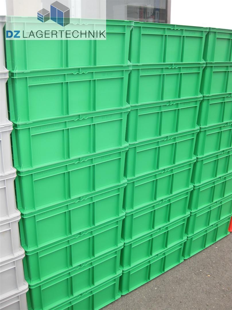 Lagerkiste MF 6220 in grün von SSI Schäfer 600x400x220 mm
