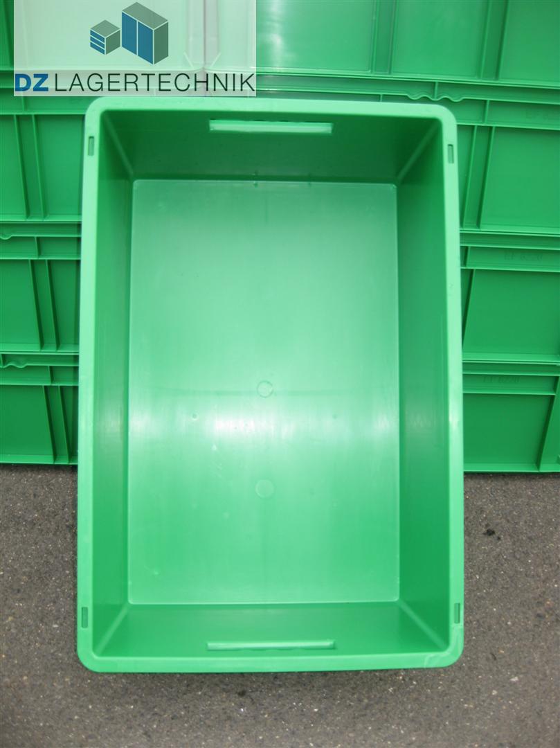 Lagerkiste MF 6220 in grün von SSI Schäfer 600x400x220 mm – Bild 2
