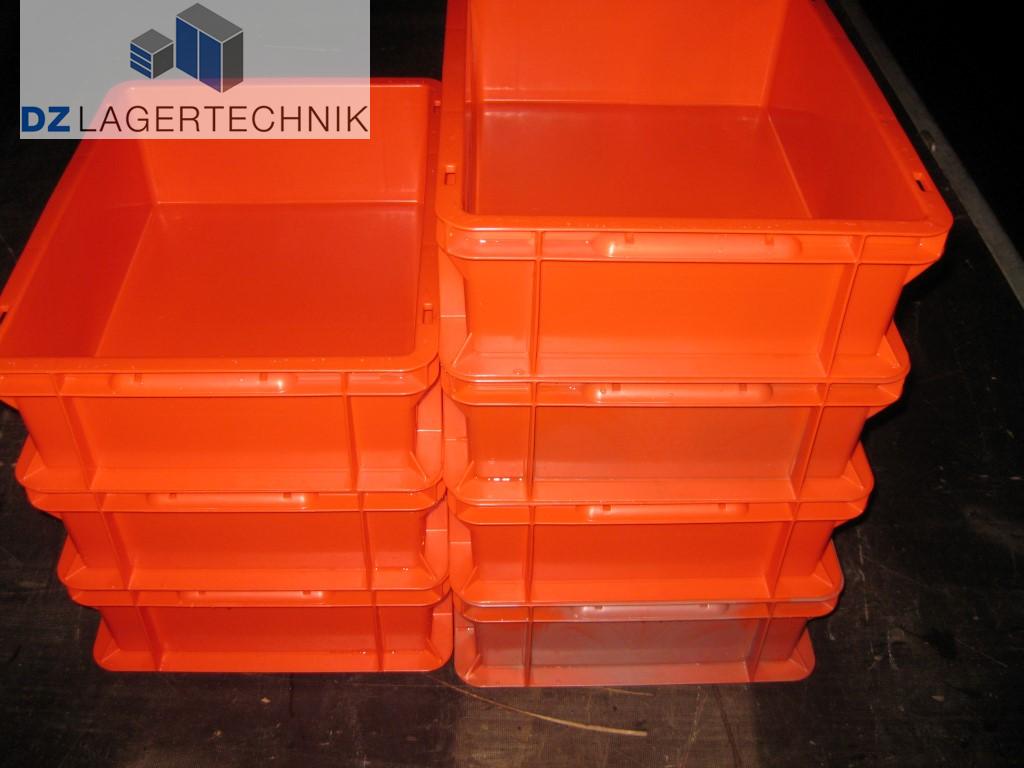 SSI Schäfer Lagerkiste Stapelkiste Box 400x300x120 mm EF 4120 Kiste grau 5 St 