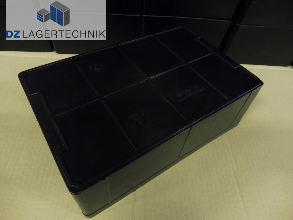 38x EK 113-N SSI Schäfer Kiste schwarz Kasten Box Einsatzkästen 270x170x95 mm 