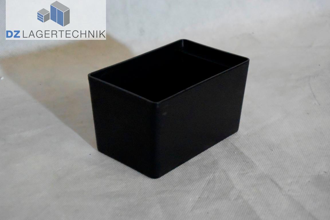 Einsatzkasten EK 6161 in schwarz von SSI Schäfer 140x90x80