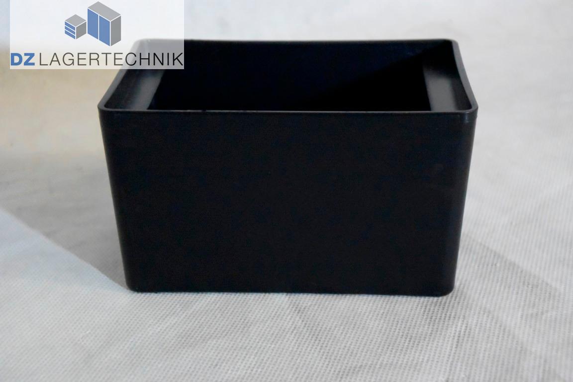 Einsatzkasten EK 6161 in schwarz von SSI Schäfer 140x90x80 – Bild 4