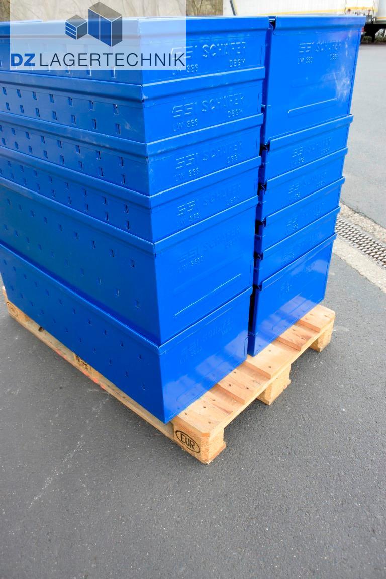 Lagerwannenset LW 530 512 386 3830 blau – Bild 7