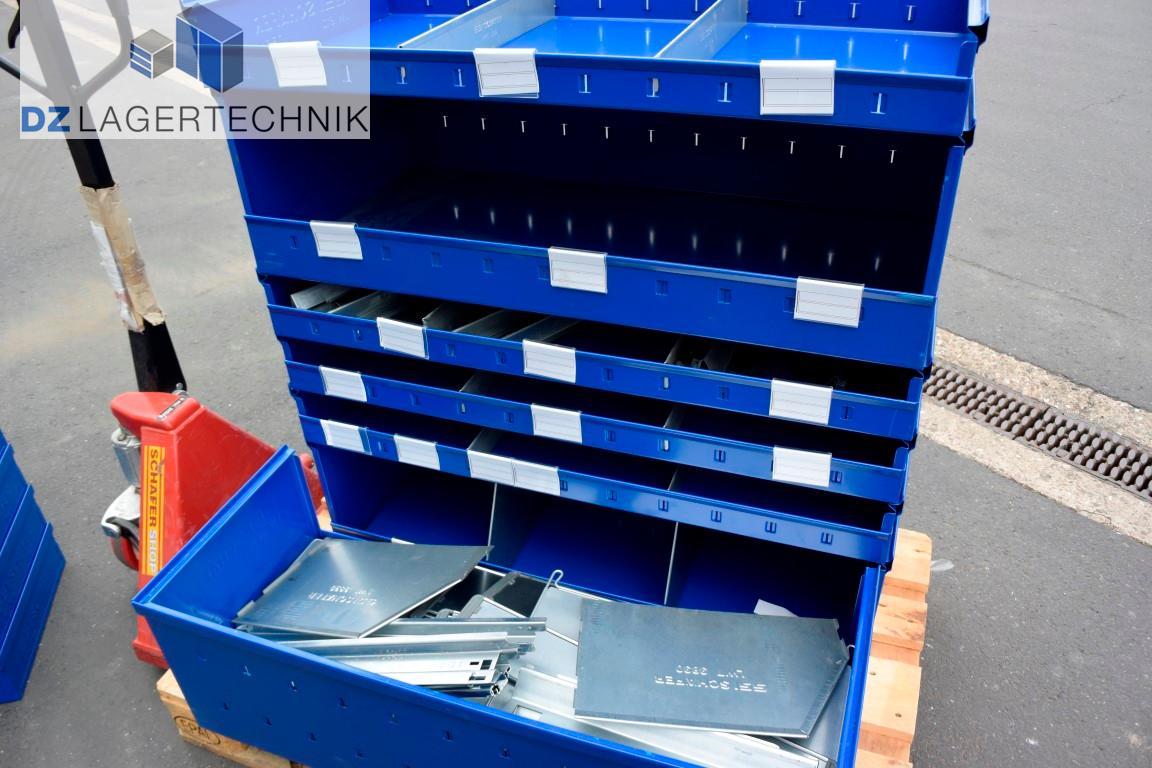 Lagerwannenset LW 530 512 386 3830 blau – Bild 3