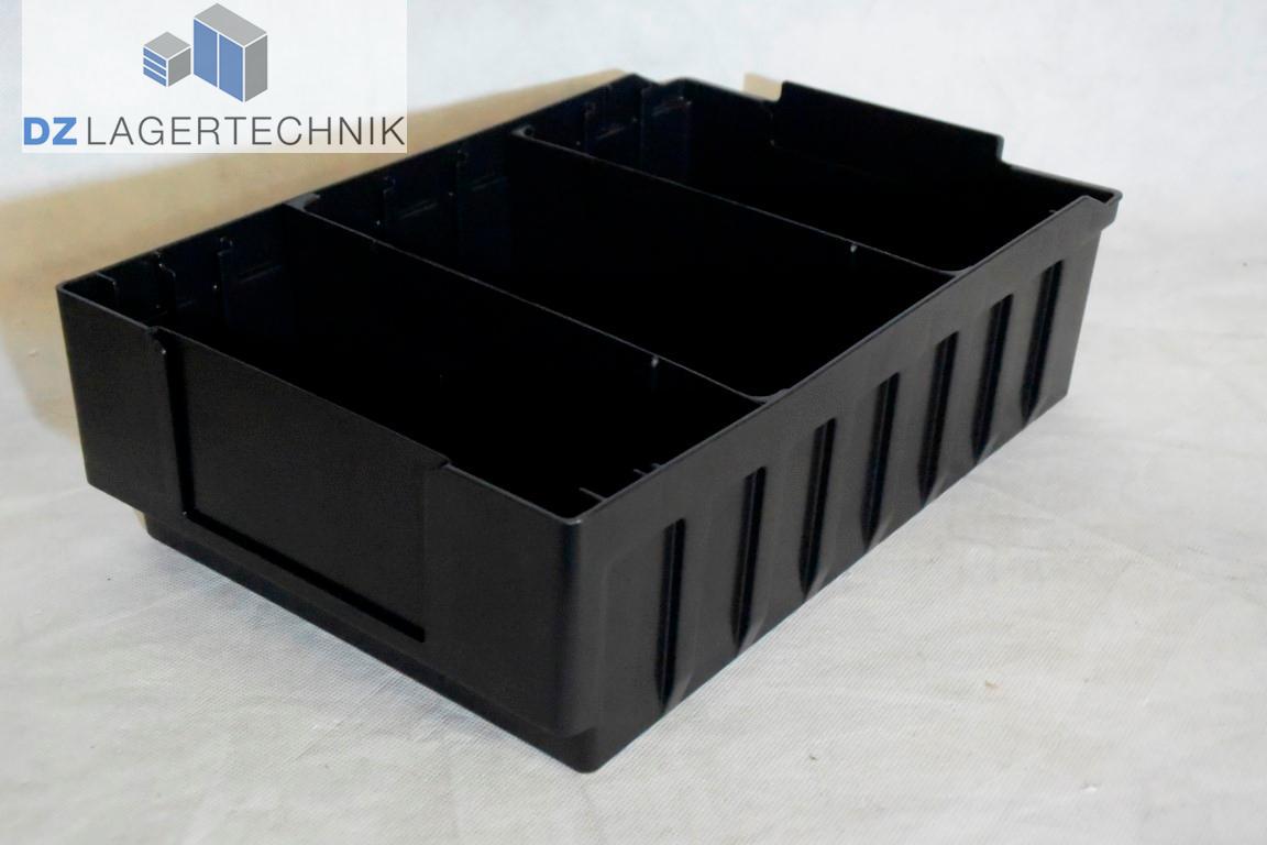 5xStück SSI Schäfer RK 421B Regalkasten Kiste Kasten Regalkiste 390x243x115mm 