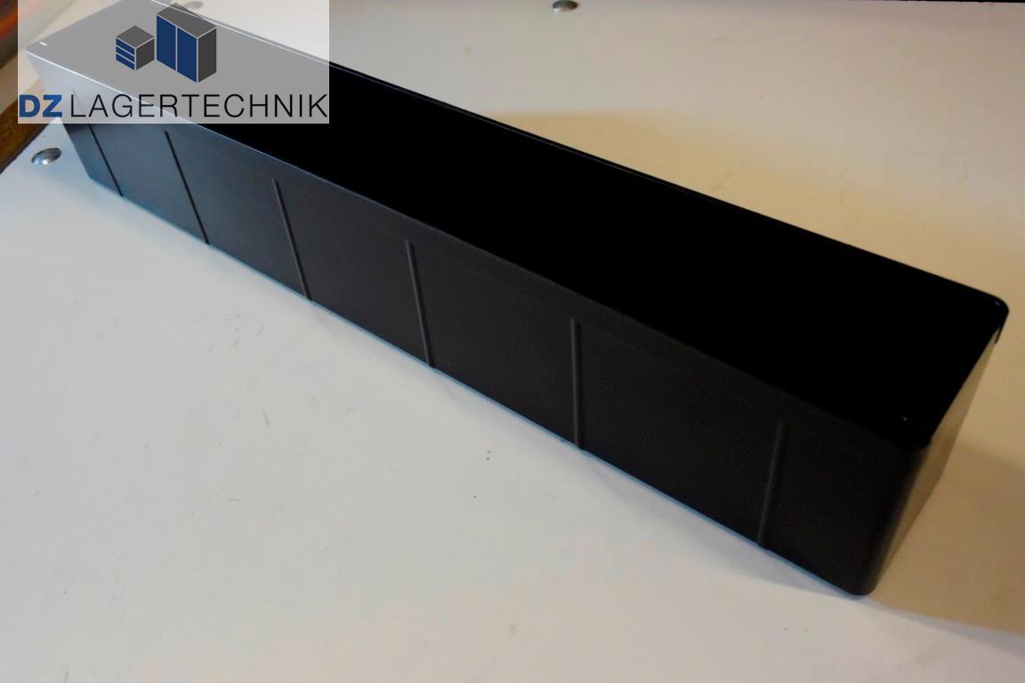 EK 114-N Lagerkasten in schwarz von SSI Schäfer 550x87x96 mm