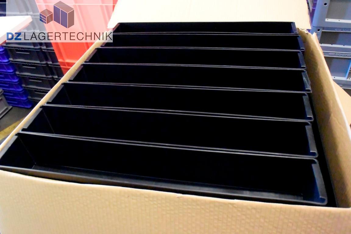 EK 114-N Lagerkasten in schwarz von SSI Schäfer 550x87x96 mm – Bild 3