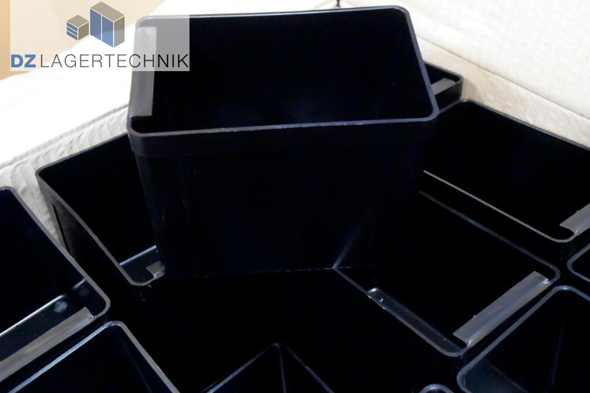 Einsatzkiste EK 111 schwarz von SSI Schäfer 137x87x110 mm