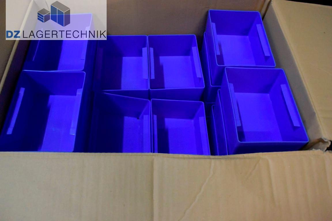 Lagerkiste EK 4041 in blau von SSI Schäfer 179x129x80 mm – Bild 2