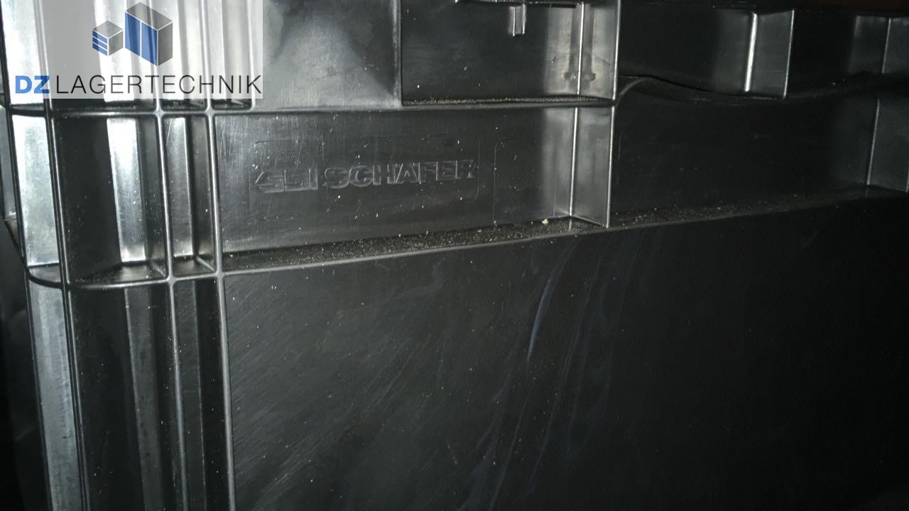 Eurokasten ELB 4220 in schwarz von SSI Schäfer 400x300x220 – Bild 4