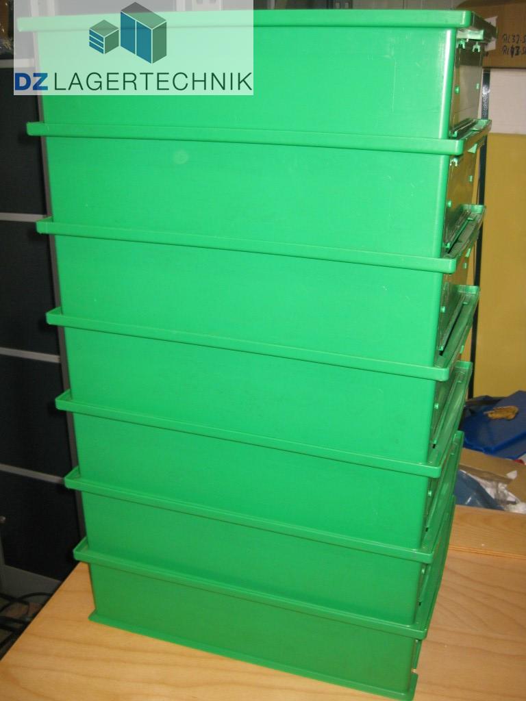 SSI Schäfer Stapelbox Stapelkasten Lagerbehälter 14/6-1 SSI Schäfer Stapelbox Stapelkasten Lagerbehälter 14/6-1