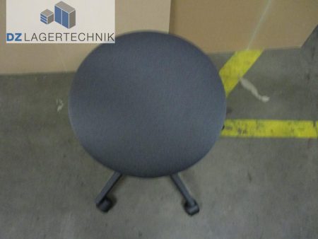 Rollhocker Saloon von Leyform Grau – Bild 4