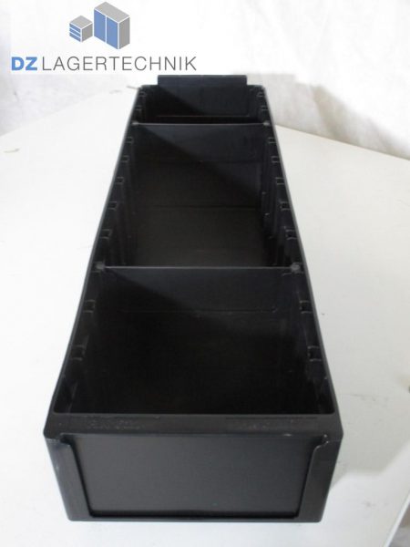 Regalkasten RK 621 B in schwarz von SSI Schäfer 590x243x115 – Bild 5