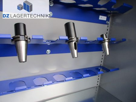 Werkzeughalter SK 50 blau für 28 Fräseköpfe – Bild 3
