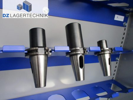 Werkzeughalter SK 50 blau für 28 Fräseköpfe – Bild 4