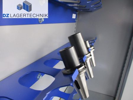 Werkzeughalter SK 50 blau für 28 Fräseköpfe – Bild 6