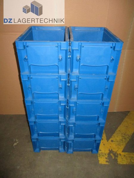 Kasten L-KLT 4147 in blau von SSI Schäfer 396x297x148 – Bild 2