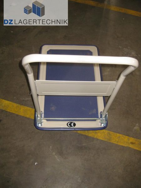 Transportwagen grau blau Schäfer 740x480x860mm – Bild 2