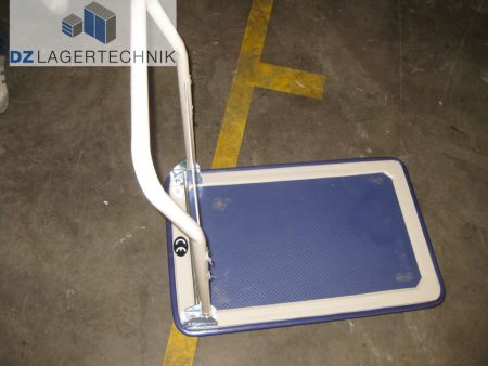 Transportwagen grau blau Schäfer 740x480x860mm – Bild 3