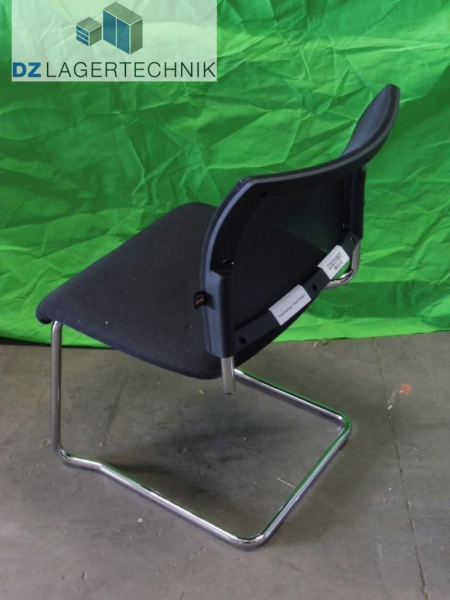 Topstar Freischwinger Seat Point Bürostuhl schwarz – Bild 2