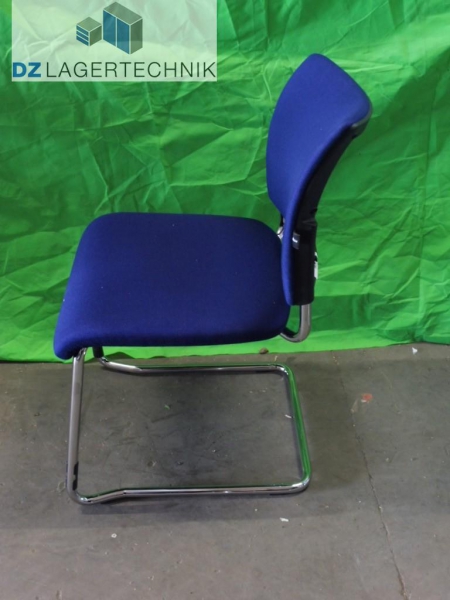 Topstar Freischwinger Seat Point Besucherstuhl blau – Bild 2