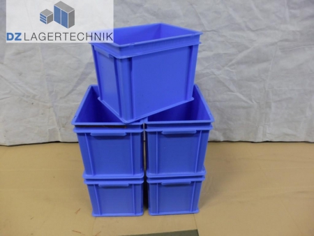 Eurokiste EF 4220 in blau von SSI Schäfer 400x300x220 – Bild 2
