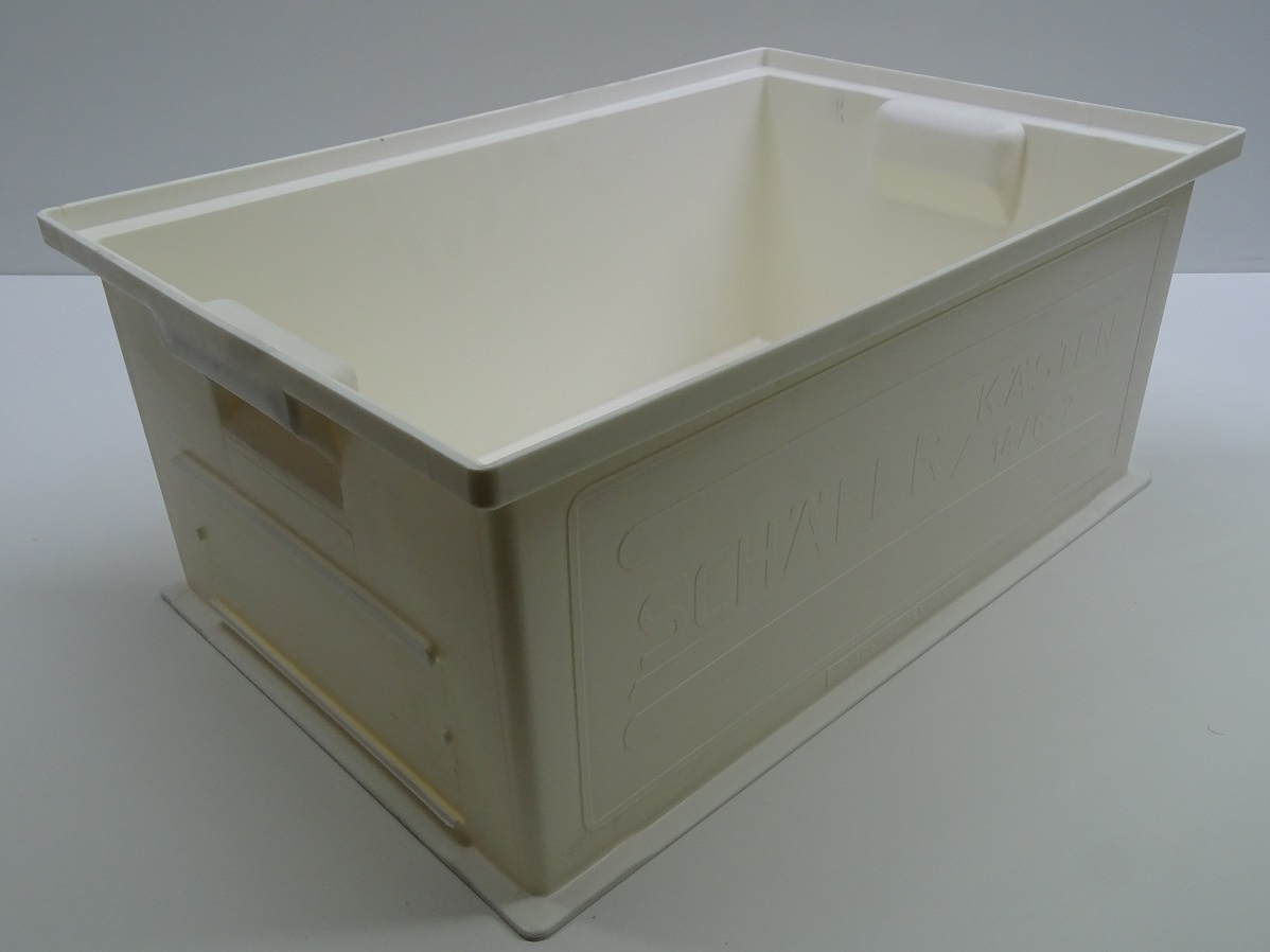 Stapelkasten 14/6-2 in grau von SSI Schäfer 465x314x198