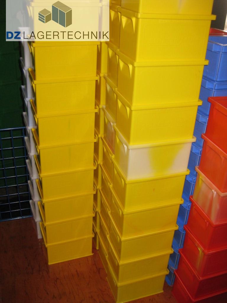 SSI Schäfer Stapelbox Stapelkasten Lagerkasten Lagerbehälter mehrere Farben 