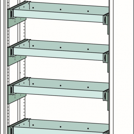 PRIOCAB Sicherheitsschrank 2-flügelig Typ30 mit Türschließer