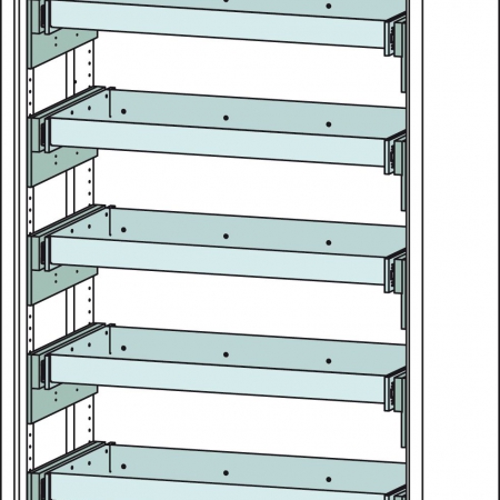 PRIOCAB Sicherheitsschrank 2-flügelig Typ30 mit Türschließer