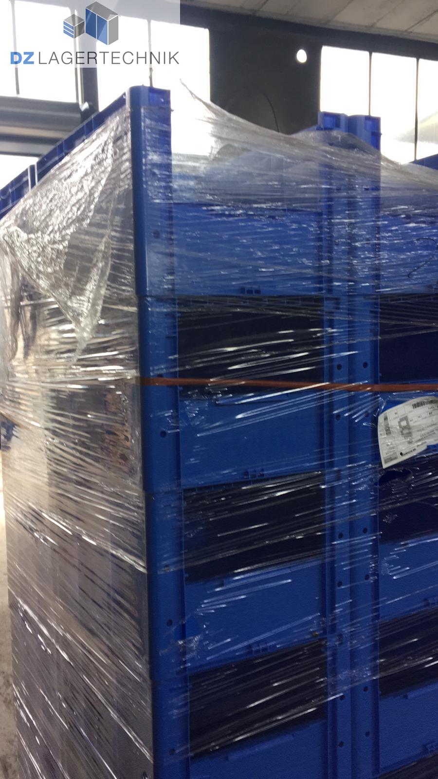 Eurokiste LTF 6320 B01 halboffen in blau von SSI Schäfer 600x400x320 – Bild 6