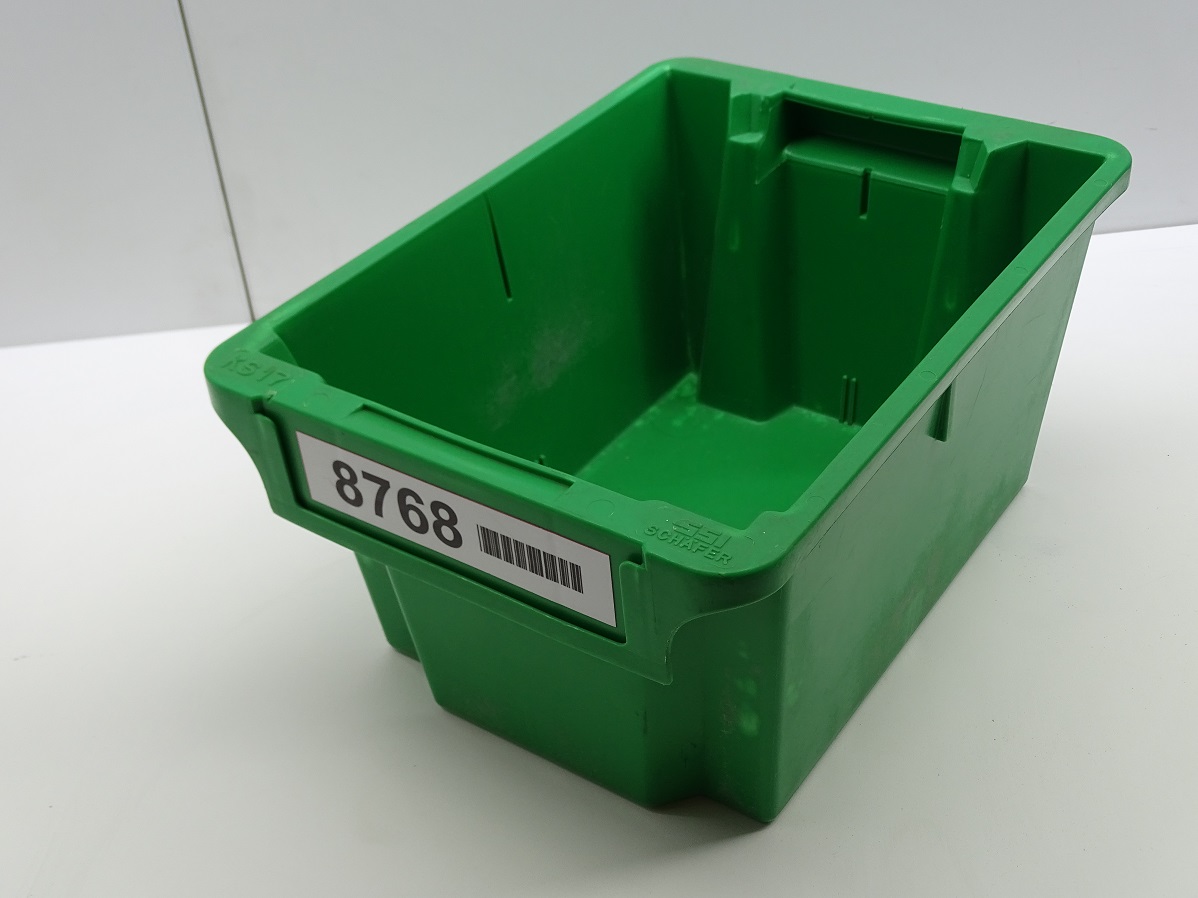 Drehstapelbehälter KS 17 in grün von SSI Schäfer 360x265x190