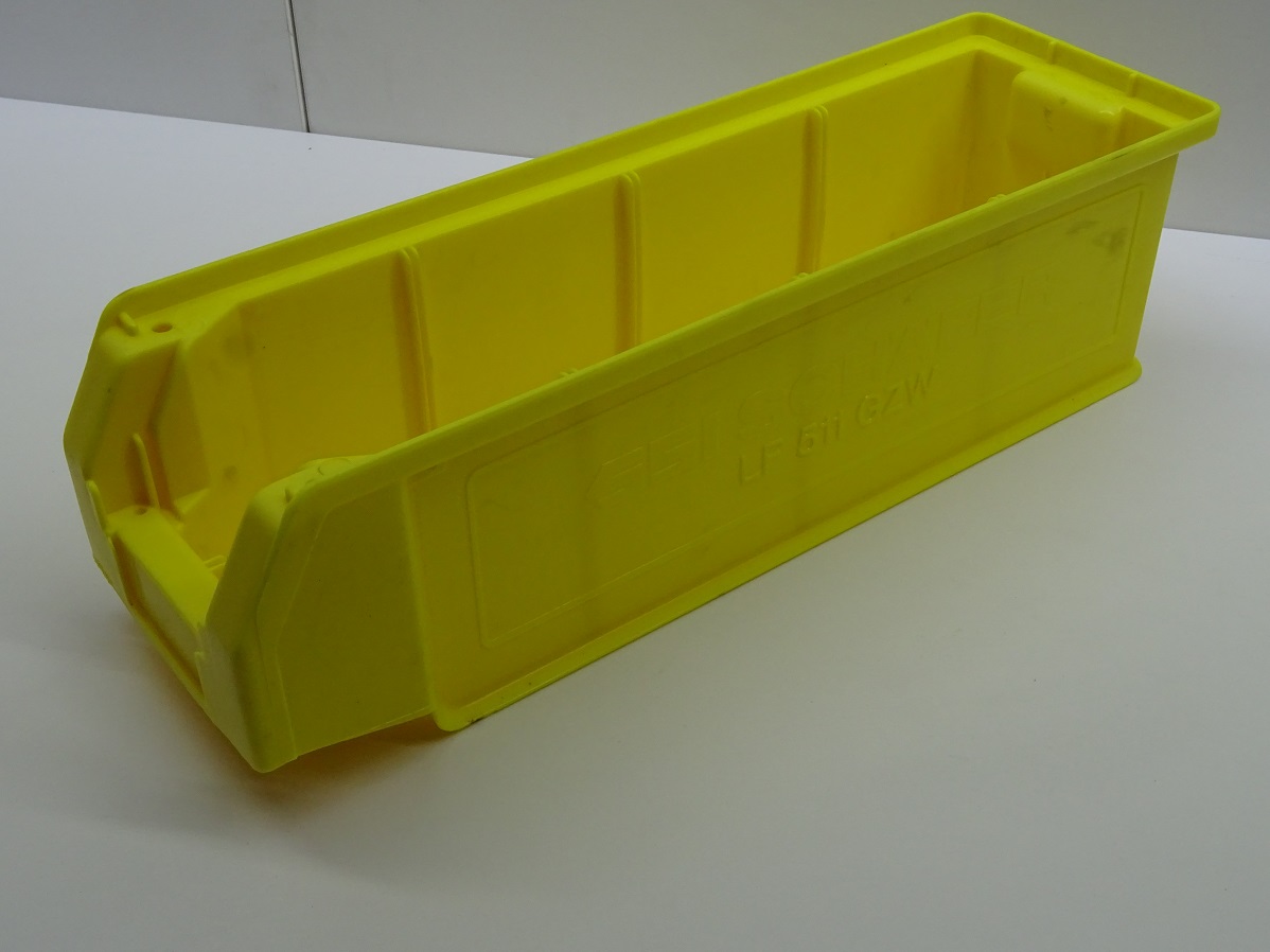LF 511 Sichtlagerbox in gelb von SSI Schäfer 500x156x143 mm