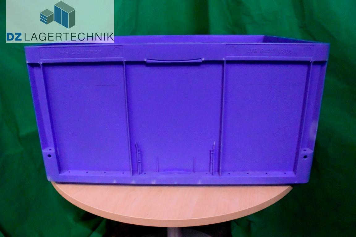 Lagerkasten LTB 8420 in blau von SSI Schäfer 800x600x420