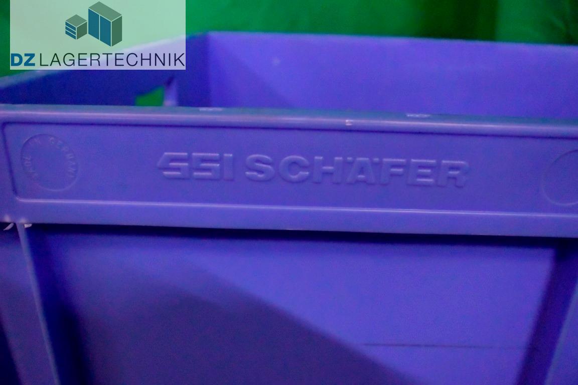 Lagerkasten LTB 8420 in blau von SSI Schäfer 800x600x420 – Bild 3