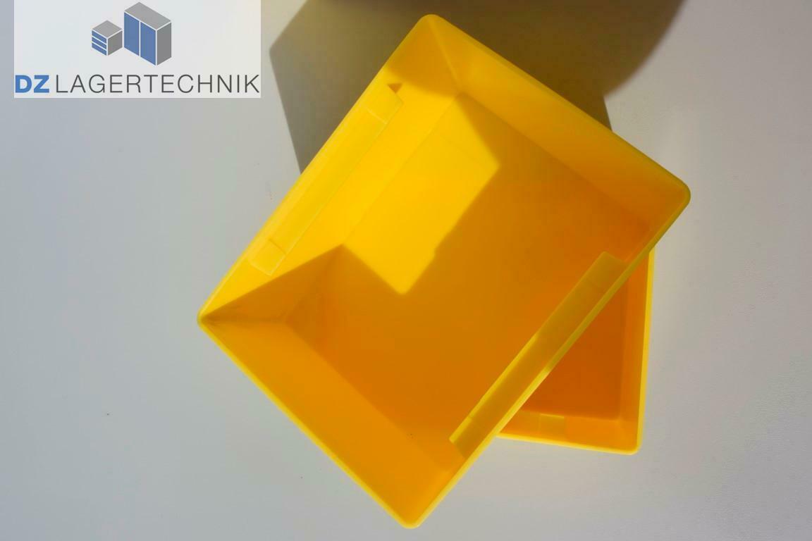 Einsatzkiste EK 6081 in gelb von SSI Schäfer 179x140x80 – Bild 2